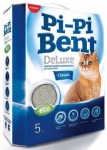 Pi-Pi-Bent DeLuxe Наполнитель комкующийся для кошек 5 кг