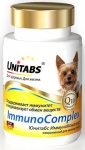 UNITABS IMMUNOCOMPLEX Юнитабс витаминно-минеральный комплекс для собак мелких пород для укрепления иммунитета 100 таблеток