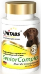 UNITABS SENIORCOMPLEX Юнитабс витаминно-минеральный комплекс для пожилых собак старше 7 лет для укрепления иммунитета 100 таблеток 