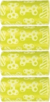 Сменные пакеты с запахом лимона для уборки за собаками 4 рулона по 20 штук жёлтые Trixie 23473
