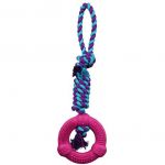 Игрушка для собак Игрушка "Denta Fun" кольцо на веревке 12 см/41 см Trixie 33191