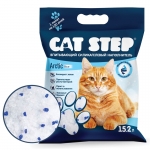 Cat Step наполнитель для кошачьего туалета силикагель 15,2 л