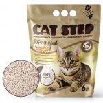 CAT STEP Tofu Original Наполнитель комкующийся растительный для кошек 12 л (5,4 кг)