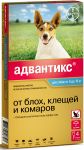 ADVANTIX – Адвантикс капли для собак весом от 4 до 10 кг против клещей, блох, вшей, власоедов и других насекомых (1 пипетка по 1 мл) BAYER