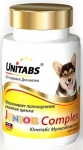 UNITABS JUNIORCOMPLEX Юнитабс витаминно-минеральный комплекс для щенков с В9 100 таблеток