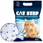 Cat Step наполнитель для кошачьего туалета силикагель 26,6 л 